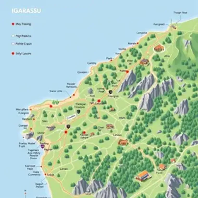 Igarassu tourist map and main areas: map, access and visitor tips