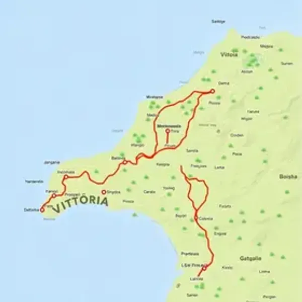 Map route for Guarapari from Vitória: local guide for Brazil travelers