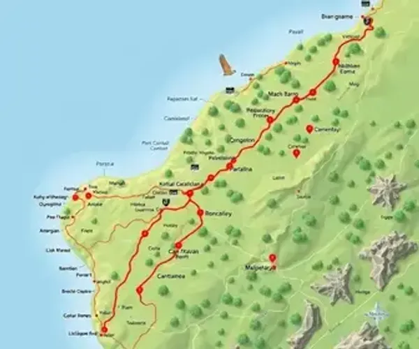 Transpantaneira map for planning your trip: location, access and nearby highlights