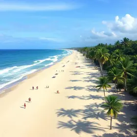 Praia de Santos vs nearby Brazilian beaches: what visitors should compare