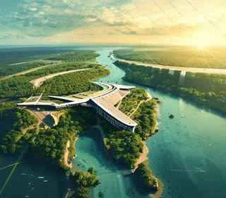 Mapa do Aeroporto de Foz do Iguaçu: guia local para visitar melhor